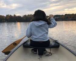 Chung enjoys boating, and swimming in her free time.